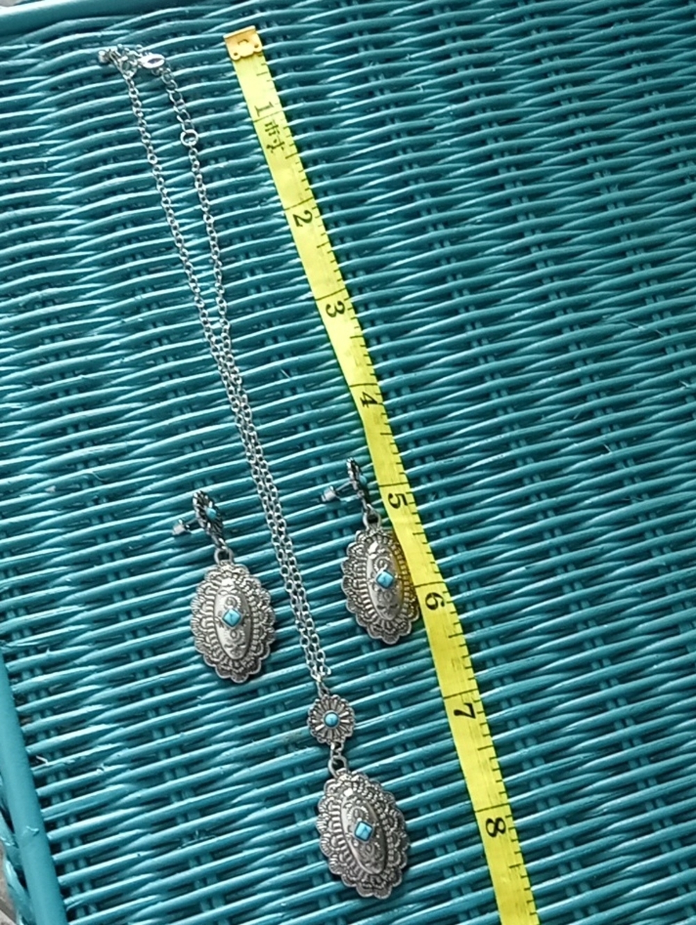 Turquoise Jewelry Set - Picture 7 of 7